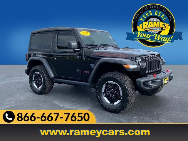 used 2021 Jeep Wrangler car, priced at $35,000