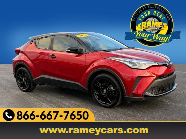 used 2021 Toyota C-HR car, priced at $24,875