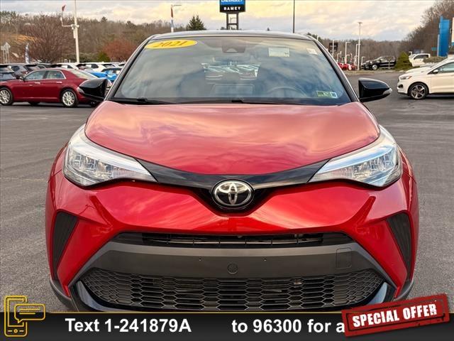 used 2021 Toyota C-HR car, priced at $24,875