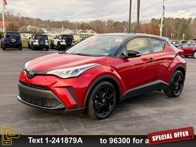 used 2021 Toyota C-HR car, priced at $24,875