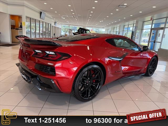 new 2025 Chevrolet Corvette car, priced at $128,580
