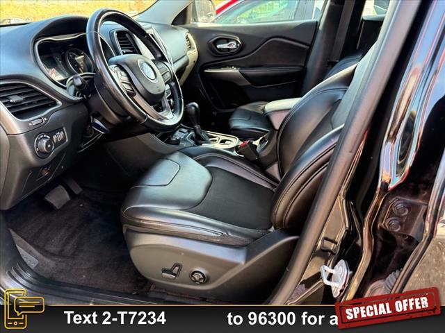 used 2019 Jeep Cherokee car, priced at $17,499