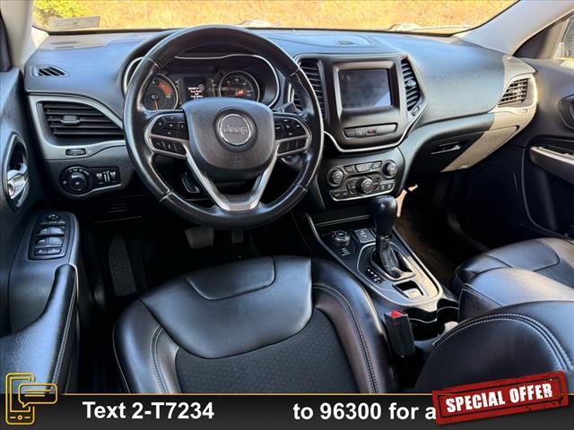 used 2019 Jeep Cherokee car, priced at $17,499