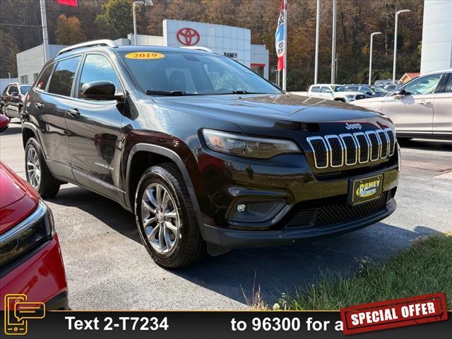 used 2019 Jeep Cherokee car, priced at $17,499