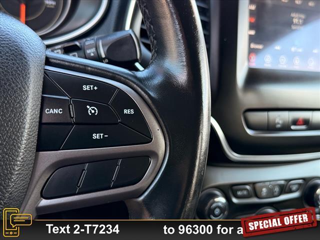 used 2019 Jeep Cherokee car, priced at $17,499