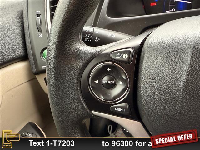 used 2015 Honda Civic car, priced at $12,999