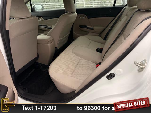used 2015 Honda Civic car, priced at $12,999