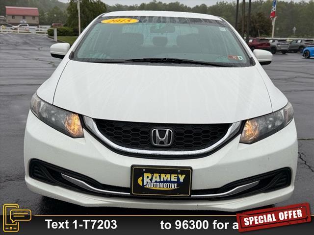 used 2015 Honda Civic car, priced at $12,999