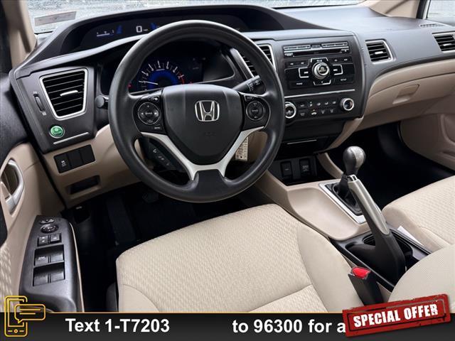 used 2015 Honda Civic car, priced at $12,999