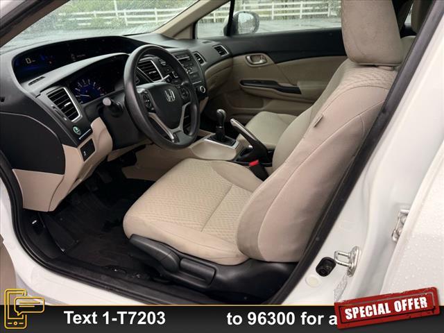 used 2015 Honda Civic car, priced at $12,999
