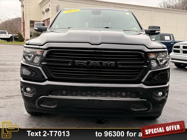 used 2021 Ram 1500 car, priced at $37,199