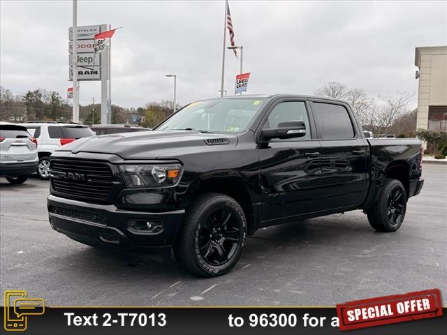 used 2021 Ram 1500 car, priced at $37,199