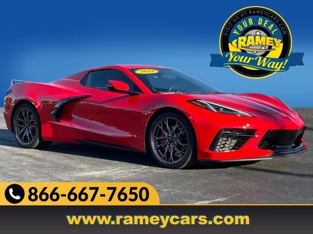 used 2023 Chevrolet Corvette car, priced at $69,500