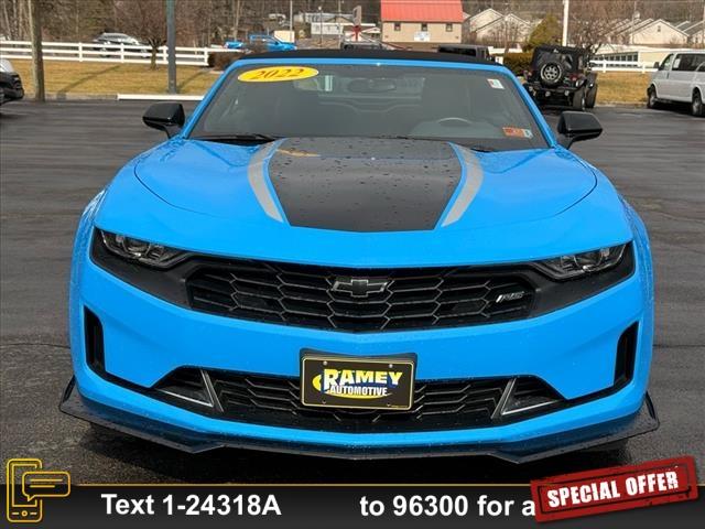 used 2022 Chevrolet Camaro car, priced at $35,599