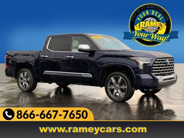 used 2022 Toyota Tundra Hybrid car, priced at $49,999