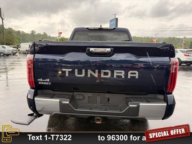 used 2022 Toyota Tundra Hybrid car, priced at $49,999