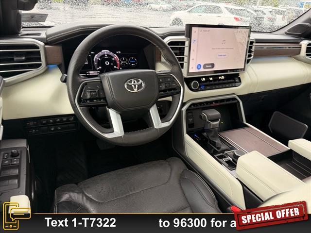 used 2022 Toyota Tundra Hybrid car, priced at $49,999
