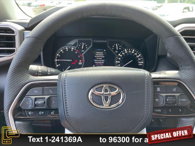 used 2024 Toyota Tundra car, priced at $46,500