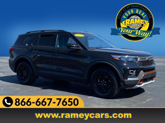 used 2022 Ford Explorer car, priced at $37,399
