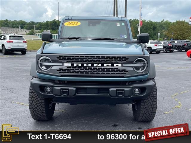 used 2023 Ford Bronco car, priced at $46,900