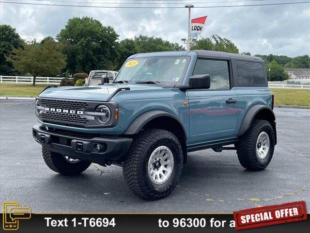 used 2023 Ford Bronco car, priced at $46,900