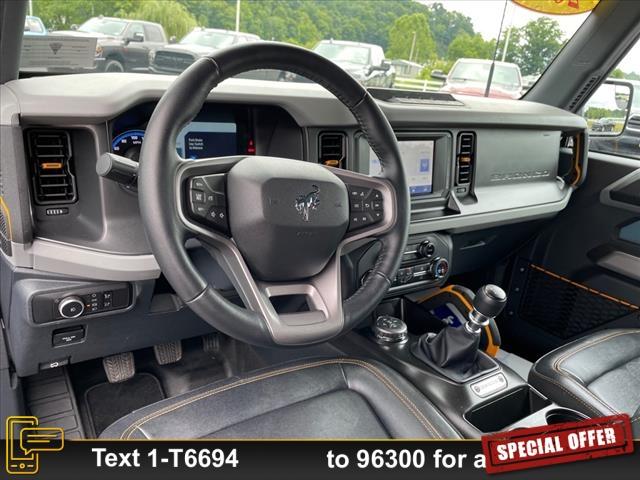 used 2023 Ford Bronco car, priced at $46,900