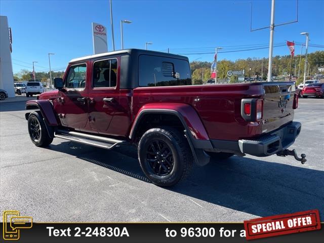 used 2022 Jeep Gladiator car, priced at $34,526