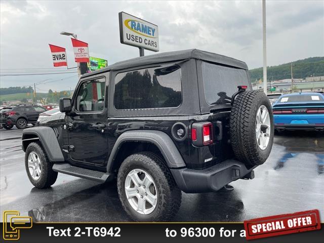 used 2021 Jeep Wrangler car, priced at $31,111