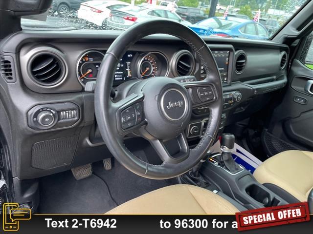 used 2021 Jeep Wrangler car, priced at $31,111