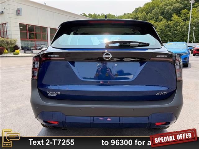 used 2025 Nissan Kicks car, priced at $29,999