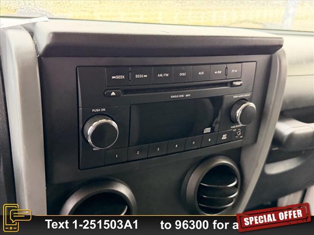 used 2010 Jeep Wrangler car, priced at $12,855