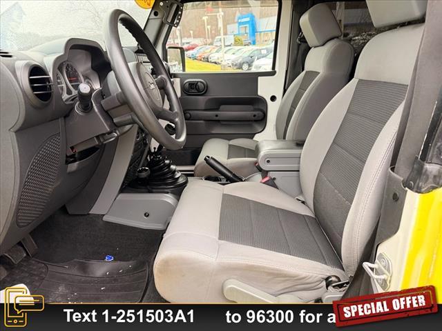 used 2010 Jeep Wrangler car, priced at $12,855