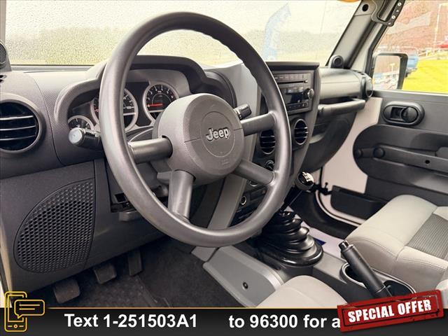 used 2010 Jeep Wrangler car, priced at $12,855