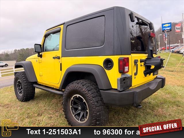 used 2010 Jeep Wrangler car, priced at $12,855
