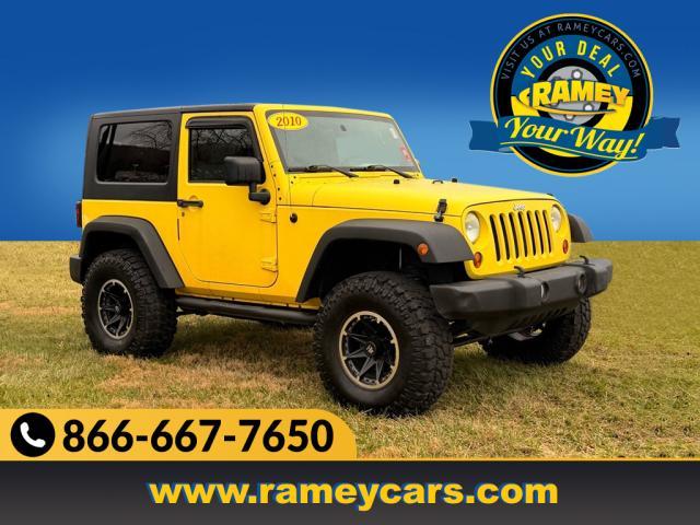 used 2010 Jeep Wrangler car, priced at $12,855