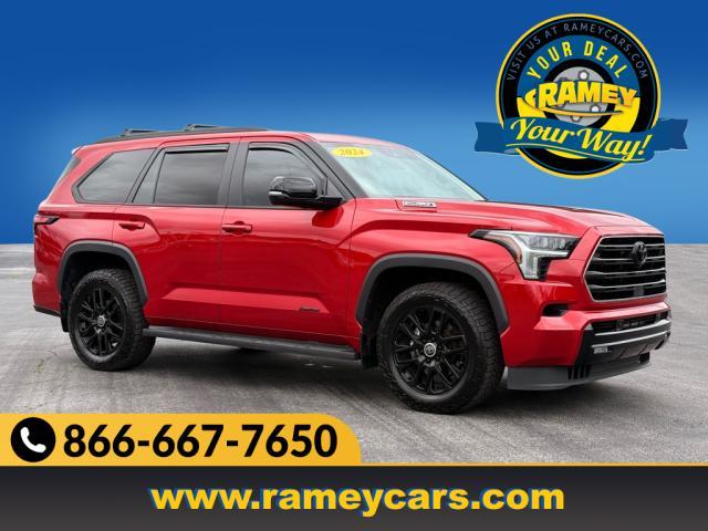 used 2024 Toyota Sequoia car, priced at $69,999