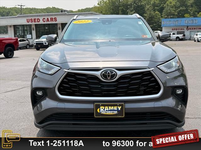 used 2022 Toyota Highlander car, priced at $37,881