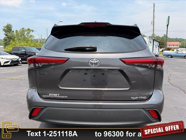 used 2022 Toyota Highlander car, priced at $37,881