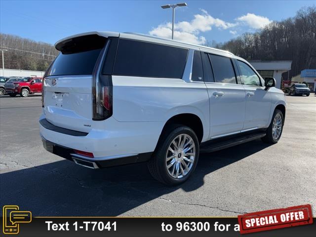 used 2023 Cadillac Escalade ESV car, priced at $77,502