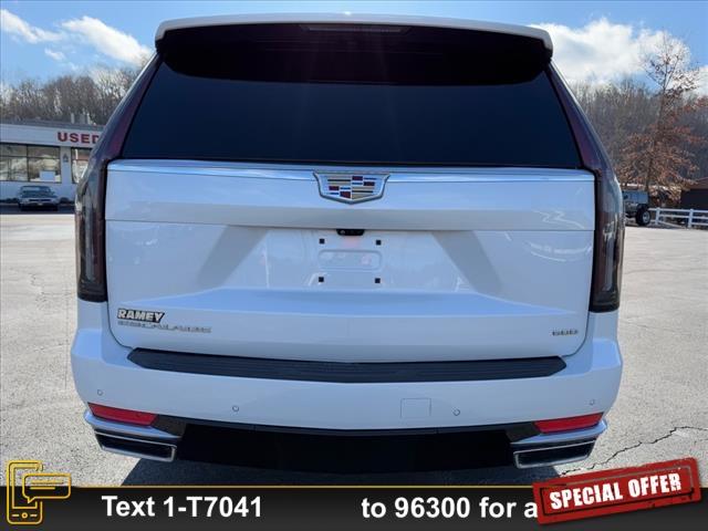 used 2023 Cadillac Escalade ESV car, priced at $77,502