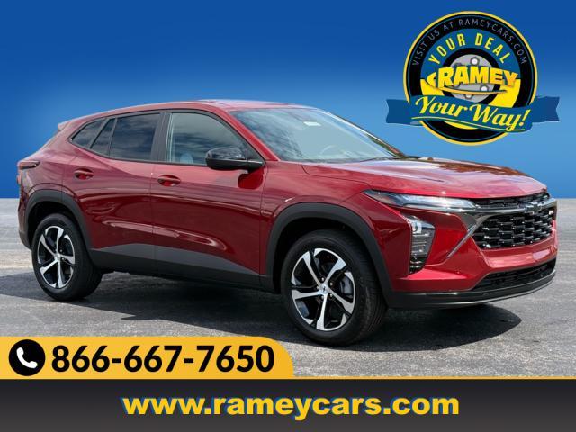 new 2025 Chevrolet Trax car, priced at $24,555