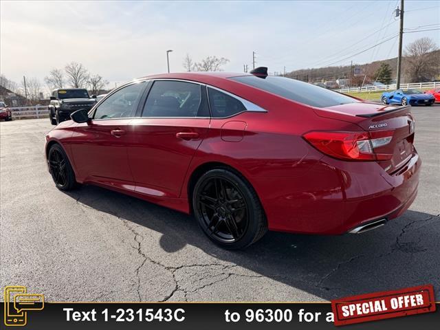 used 2021 Honda Accord car, priced at $24,999