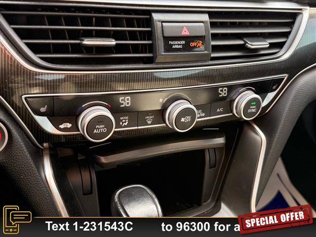 used 2021 Honda Accord car, priced at $24,999