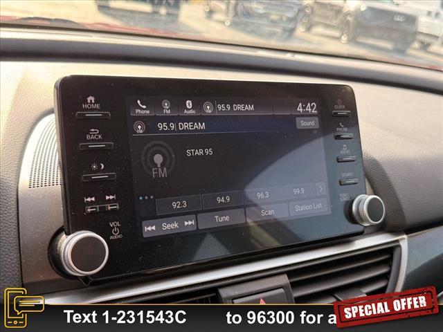 used 2021 Honda Accord car, priced at $24,999