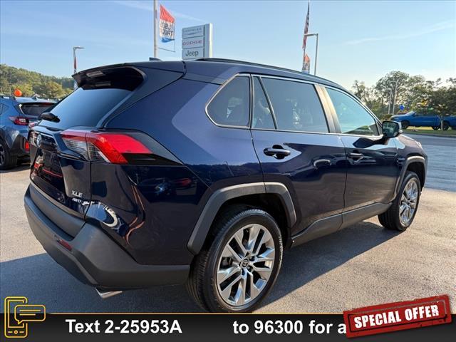 used 2022 Toyota RAV4 car, priced at $34,999