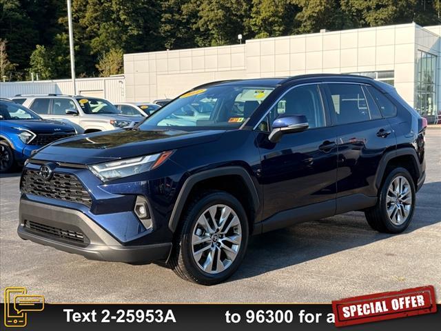 used 2022 Toyota RAV4 car, priced at $34,999