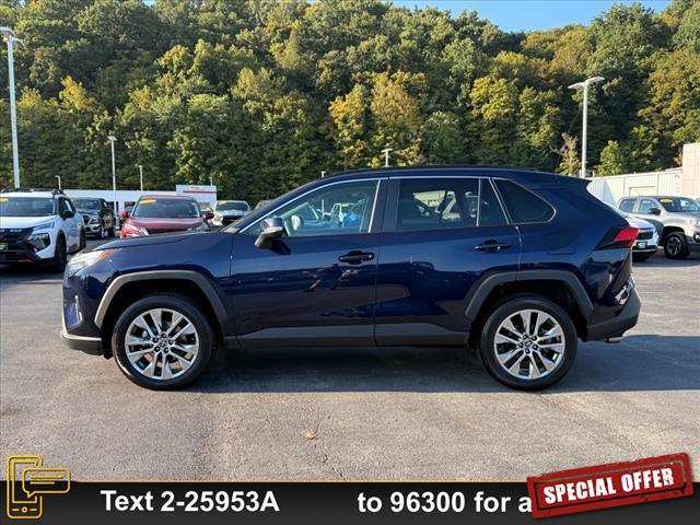 used 2022 Toyota RAV4 car, priced at $34,999