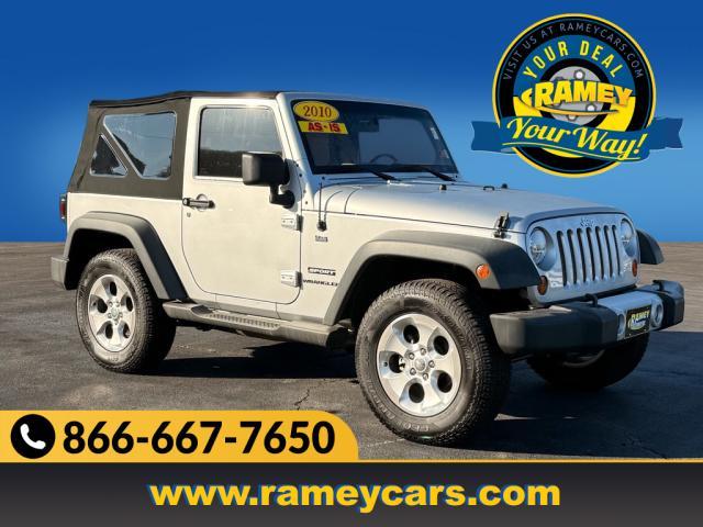 used 2010 Jeep Wrangler car, priced at $17,888