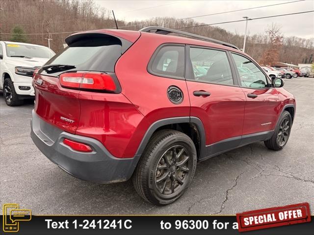 used 2016 Jeep Cherokee car, priced at $12,999