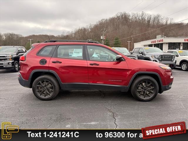 used 2016 Jeep Cherokee car, priced at $12,999